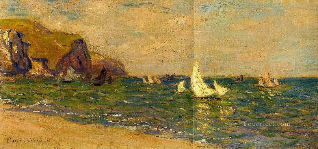 Veleros en el mar Pourville Claude Monet Pintura al óleo